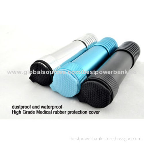 Useful 5,200mAh Power Banks with USB 5V/1A, Single USB LED FlashlightNew
